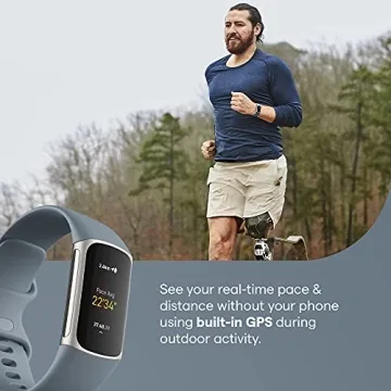 Fitbit Charge 5 Fitness Tracker with GPS and Stress Tools