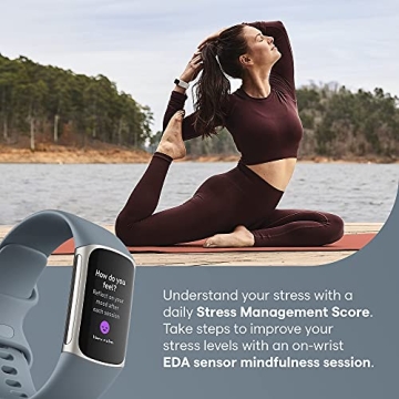 Fitbit Charge 5 Fitness Tracker with GPS and Stress Tools