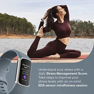 Fitbit Charge 5 Fitness Tracker with GPS and Stress Tools