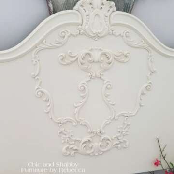 Dixie Belle Paint Company Chalk Finish Furniture Paint | Drop Cloth (16oz) | Matte Linen White Chic Chalk Mineral Paint | DIY Furniture Paint