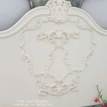 Dixie Belle Paint Company Chalk Finish Furniture Paint | Drop Cloth (16oz) | Matte Linen White Chic Chalk Mineral Paint | DIY Furniture Paint