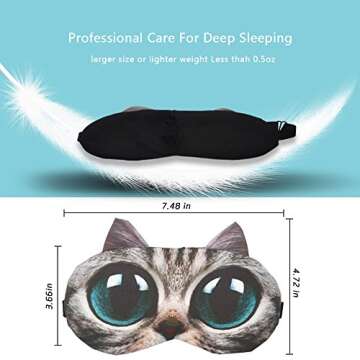 Cute Animal Sleep Masks for Kids | Tphon 4 Pack