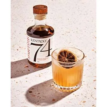 Kentucky 74 Non-Alcoholic Bourbon Whiskey for Cocktails