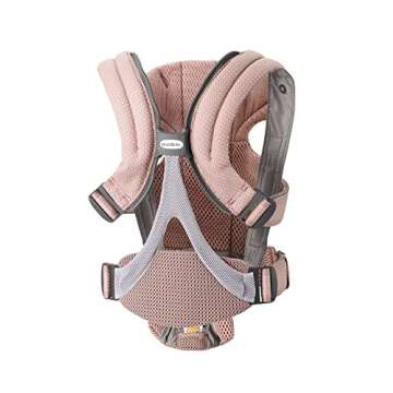 BabyBjörn Baby Carrier Free in Dusty Pink - Comfort & Style