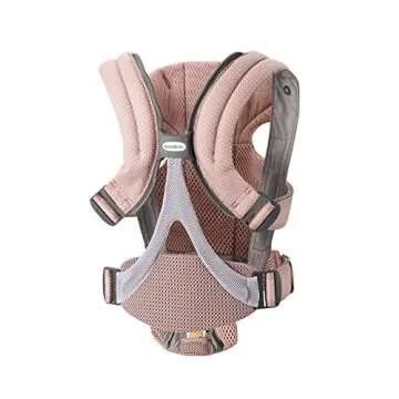 BabyBjörn Baby Carrier Free in Dusty Pink - Comfort & Style