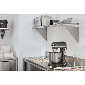 KitchenAid 8-Quart Commercial Mixer - Dark Pewter