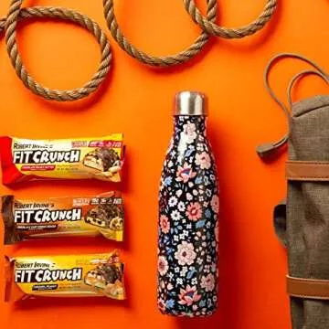 FITCRUNCH High Protein Bars, Value Pack, Snack Size Protein Bars, Gluten Free (Peanut Butter)