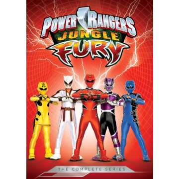 Power Rangers Jungle Fury Complete Series DVD Fun for All Ages