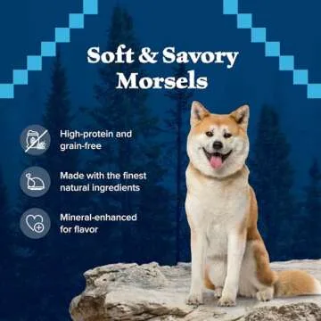 Blue Buffalo Wilderness Wild Bits Soft & Chewy Training Treats for Dogs, Grain-Free, Chicken Recipe, 10-oz. Bag