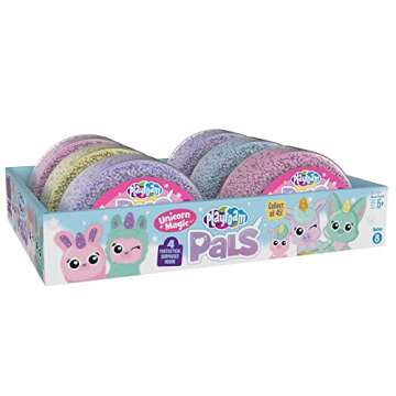 Educational Insights Playfoam Pals Unicorn Magic 6-Pack - Unicorn Party Favors, Fidget Toys for Kids Ages 3+, Valentines Day Party Favors for Boys & Girls