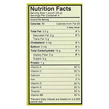 Made Good Granola Minis - Apple Cinnamon - Case of 6 - 3.4 oz.6