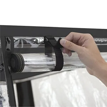 Deluxe Golf Cart Enclosure Weather Protection Clear Windows