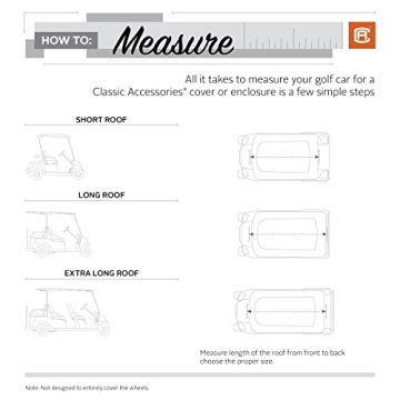 Deluxe Golf Cart Enclosure Weather Protection Clear Windows