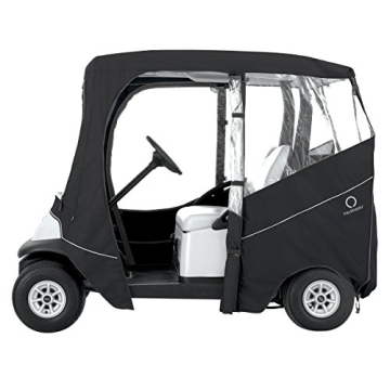Deluxe Golf Cart Enclosure Weather Protection Clear Windows