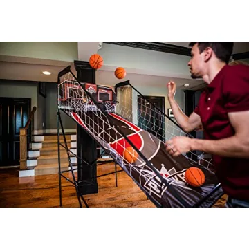 TRIUMPH SPORTS USA Double Shootout Basketball Game for All Ages