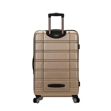 Rockland Melbourne Luggage Set, Stylish & Durable Suitcases