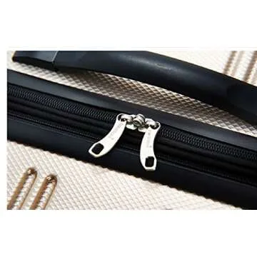 Rockland Melbourne Luggage Set, Stylish & Durable Suitcases