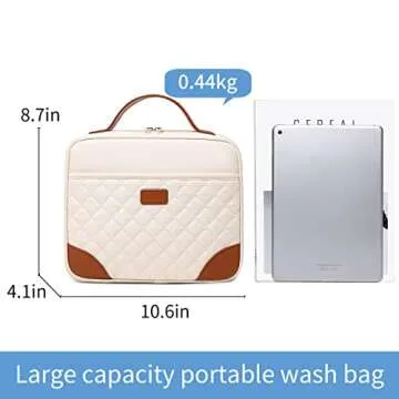 SHENHU Toiletry Bag for Organized Travel and Style