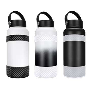 VIKIZUES Silicone Water Bottle Boot: Durable & Stylish