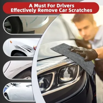 6PCS Nano Sparkle Cloth for Easy Car Scratch Repair