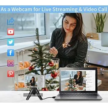 Saneen Digital Camera, 4K Cameras for Photography, 48MP Small & Compact Kids Digital Camera for Teens, Elder, Beginners, 32GB SD Card & 2 Rechargeable Batteries for Christmas Birthday Gifts - Silver