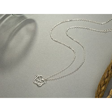 Tiny Infinity Heart Necklace for Aunts - RareLove