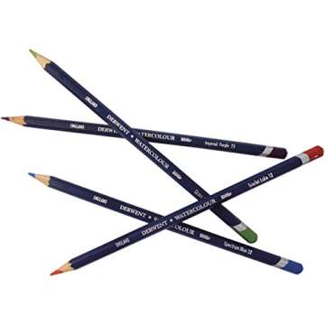 Derwent 72 Count Watercolor Pencils for Artists and Hobbyists
