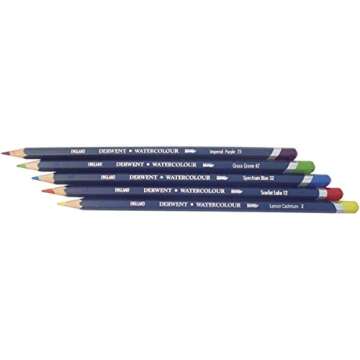 Derwent 72 Count Watercolor Pencils for Artists and Hobbyists