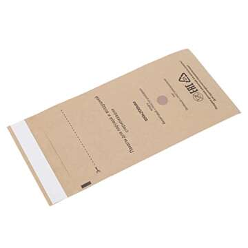 100pcs Ziplock Bags,Dental Tool Ziplock Bags, Saft Ziplock Bags,100x200 Mm To 3.9x7.9 Inches, Unbreakable Easy Maintenance Easy To Carry For Cosmetic Oral And Nail Cleaning Bags