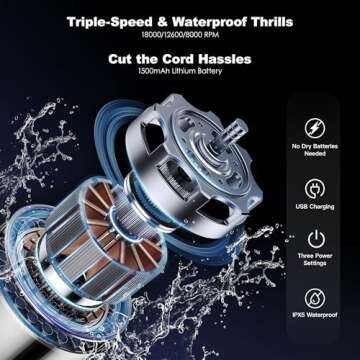 Aprilous Makeup Brush Cleaner - Fast & Universal Fit