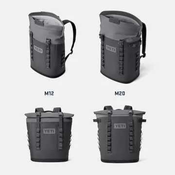 YETI Hopper M12 Backpack Soft Sided Cooler with MagShield Access, Navy