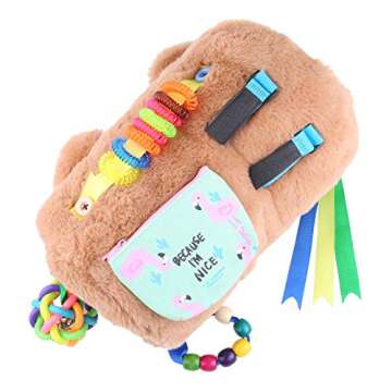 Sensory Toys for Alzheimer Patients Anxiety Relief Autistic Dementia Therapeutic Tool (Khaki)