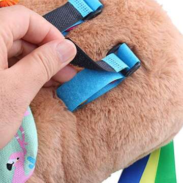 Sensory Toys for Alzheimer Patients Anxiety Relief Autistic Dementia Therapeutic Tool (Khaki)