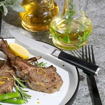 High-Quality 4pc German Steel Kitchen Steak Knife Set