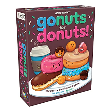 Gamewright Go Nuts for Donuts Card Game for Family Fun