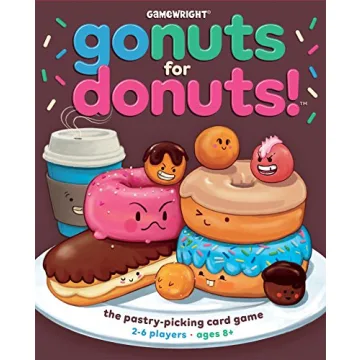Gamewright Go Nuts for Donuts Card Game for Family Fun
