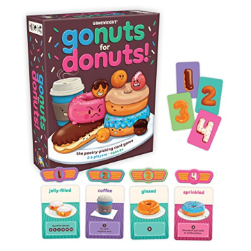 Gamewright Go Nuts for Donuts Card Game for Family Fun