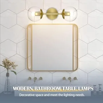 KoKo&Yukina Mid Century Modern Bathroom Vanity Light