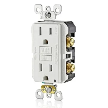 Leviton GFCI Outlet 20 Amp Self Test and Tamper-Resistant