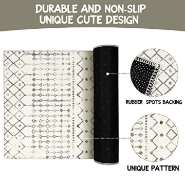 Stylish Xsinufn Kitchen Mat Set Non-Slip Design