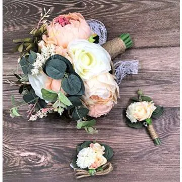 Exquisite Abbie Home Bride Bouquets for Elegant Weddings