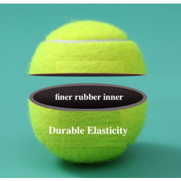 VIV Durable 30 Pack Tennis Balls for Pets and Tennis Play