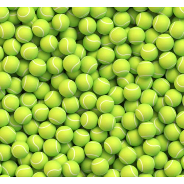 VIV Durable 30 Pack Tennis Balls for Pets and Tennis Play