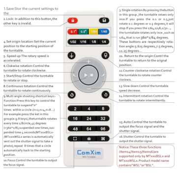 ComXim Rotating Display Stand with Remote Control