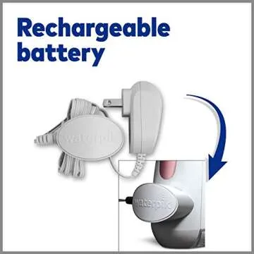 Waterpik Cordless Advanced Water Flosser For Teeth, Gums, Braces, Dental Care With Travel Bag and 4 Tips, ADA Accepted, Rechargeable, Portable, and Waterproof, Rose Gold WP-569