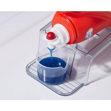 iDesign Clear Acrylic Riser for Organized Laundry Rooms