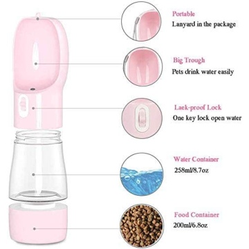 Multifunctional Dog Travel Water Bottle for Pets