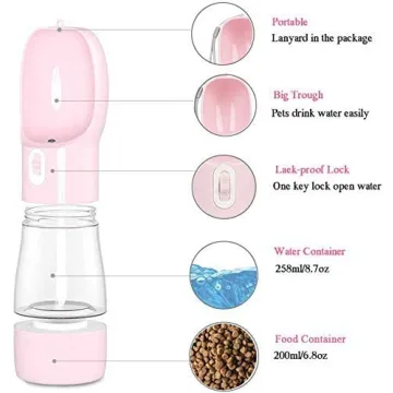 Multifunctional Dog Travel Water Bottle for Pets