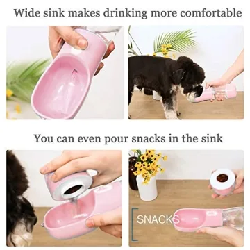 Multifunctional Dog Travel Water Bottle for Pets