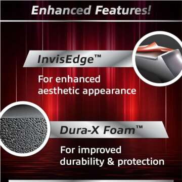 EZ Lip Front Splitter PRO – Universal Fit 2-inch Lip Spoiler, Car Accessory to Protect and Customize Your Ride, Black